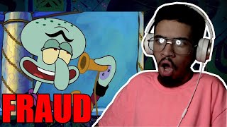 SPONGEBOB CONSPIRACYThe Squilliam Theory Reaction [upl. by Akselaw]