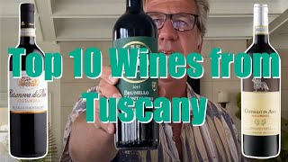 Top 10 Wines from Tuscany  Decants with D [upl. by Matrona]