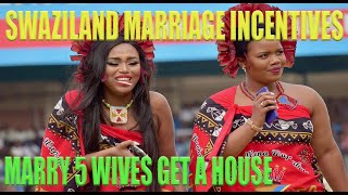 CULTURE MARRIAGE AND 5 WIVES IN SWAZILAND KING OF SWAZILAND amp 5 WIVES FOR EVERY MAN IN HIS COUNTRY [upl. by Getraer]