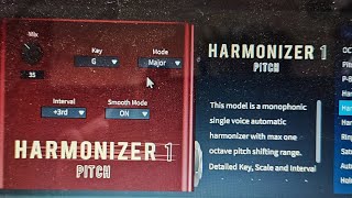 Harmonizer Valeton GP200 tutorial [upl. by Hibbs]