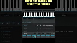 Finding Chords to Match a Melody with Scaler 2 scaler2 musiccomposition chordprogression shorts [upl. by Eedrahs176]