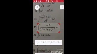 PhotoMath Android App Integral Testing  Solve Maths on your Phone or Tablet [upl. by Bellina801]