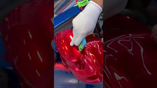 This Wrap Looks Better Than Paint‼️🤯🔥✨ asmr asmrsounds vinylwrap carwrap [upl. by Nylemaj336]