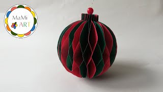 Niesamowita ozdoba świąteczna z papieru 🎄 🌲⭐️ 🌟 bombka 3D [upl. by Geminius]