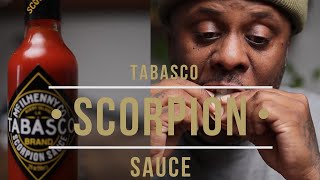 Scorpion Tabasco sauce Review FIRE BALL OF FLAVOR [upl. by Nichola]