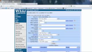 How to Create Vicidial Call Menues [upl. by Nahbois504]