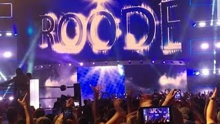 The Glorious One Bobby Roode Debut Entrance To Main Roster on WWE Smackdown Live 23rd August 2017 [upl. by Ardnyk]