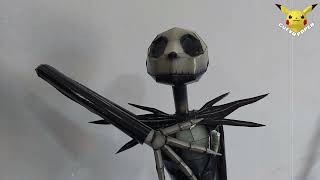 Jack Skellintong  papercraft jackskellington craft art figure movie artist [upl. by Ventre762]