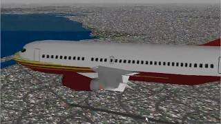 Microsoft Flight Simulator 98  Adventure Tokyo Ferry Flight  Boeing 737 [upl. by Liborio198]