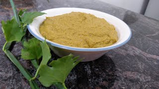 PIRANDAI THUVAIYAL  TAMIL  EASY AND TASTY RECIPE  HEALTHY FOODS [upl. by Candis490]