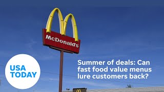 Can fast food chains win back pricesensitive customers with deals  USA TODAY [upl. by Aynekat388]