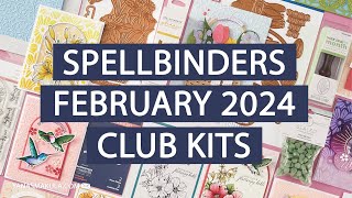 Spellbinders February 2024 Clubs [upl. by Gaige]