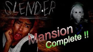 Slender Mansion  Misión cumplida 1212 Mementos Completo [upl. by Iinden408]