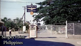 Sangley Pt Philippines 1950 amp 1960s [upl. by Noirb]