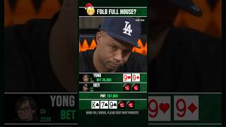 Folding Full House  Short Deck poker [upl. by Reed]