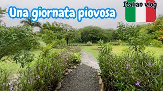 Learn Italian with vlogs  Una giornata piovosa with subs [upl. by Sinegold250]