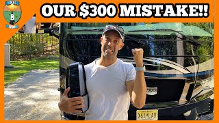 OUR 300 MISTAKE  MOTORHOME MIRROR REPLACEMENT [upl. by Shields]