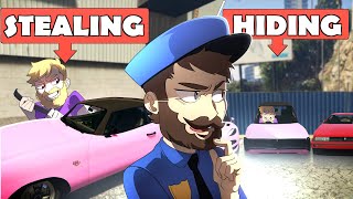 Who Can Steal The Best Hide and Seek Car In GTA5 [upl. by Charo]