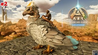 ARK ASCENDED 🔥Scorched Earth 🔥 Argentavis Taming EP2 Hindi [upl. by Einor]