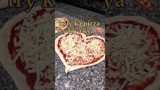 Italy ka pizza full cheese amp heart shape 🍕🌋🇮🇹 shorts pizza viralvideo cheesypizza [upl. by Anilrac]