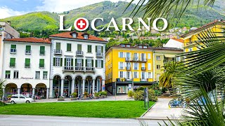 You wont believe that this is Switzerland 🇨🇭 Walking in Locarno Ticino [upl. by Yeslaehc406]