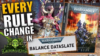 Breaking Down EVERY ONE of 40ks Core Rules Changes in the June 2024 Update  Ridiculous 40k Rules [upl. by Osmund]