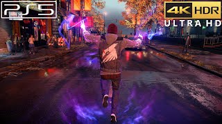 Infamous Second Son PS5 4K 60FPS HDR Gameplay [upl. by Oalsinatse961]