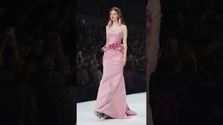 Lafine SS2025 Runway wedding dress  Pink The Divine Hue of Healing and Grace [upl. by Noirda]