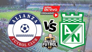 Alianza FC 1 vs Nacional 1  Octavos de final ida  Copa Betplay 2024 [upl. by Opal]