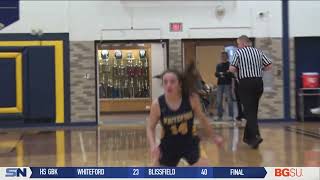 Whiteford Struggles Against Blissfield [upl. by Llevert]