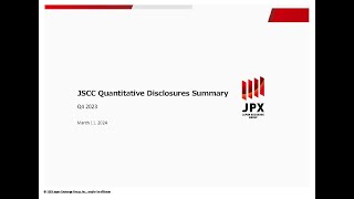 JSCC Quantitative Disclosures Q4 2023 [upl. by Thaxter844]