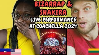 REACTION TO Bizarrap amp Shakira  Live Performance at Coachella 2024  FIRST TIME WATCHING [upl. by Enitsugua]