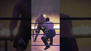 BROCK LESNAR VS SAMOA JOE TITLE MATCH [upl. by Einobe567]