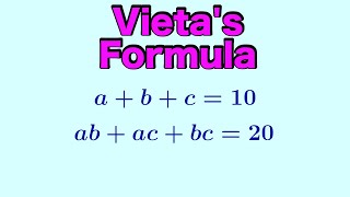 Vietas Formula [upl. by Avruch]