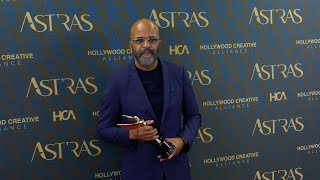 Jeffrey Wright 2024 Astra Film Awards Winners Walk  HCA Acting Achievement Award Winner [upl. by Laraine]