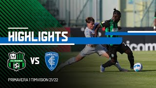 Primavera 1 TIMVision  SassuoloEmpoli 30  Highlights [upl. by Auginahs]