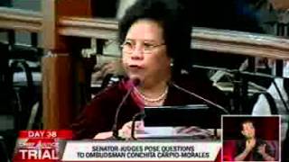 Santiago poses questions to Ombudsman Morales [upl. by Akeret]