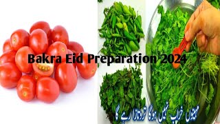 Bakra Eid Preparation 2024  Time amp Money Saving tips  Eid UL Adah Preparationsby Nabilas kitchen [upl. by Bunni]