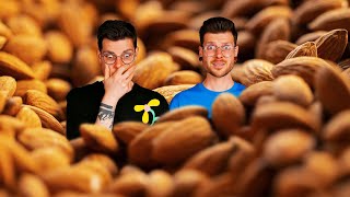 THE allyoucaneat NUTS CHALLENGE  30000 Calories [upl. by Jessee]