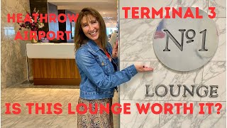 TRIP REPORT NO 1 LOUNGE LONDON HEATHROW AIRPORT LOUNGE REVIEW TERMINAL 3  IS IT WORTH IT [upl. by Casanova603]