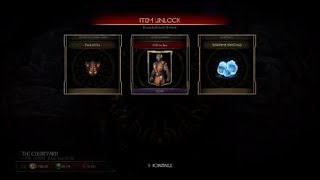 Mortal Kombat 11 Gold Kronika Sphere Chest Krypt Event 6 Scorpion Loot [upl. by Imiaj]