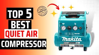 Best Quiet Air Compressors on Amazon 2024  Top 5 Best Quiet Air Compressors Review [upl. by Bass]