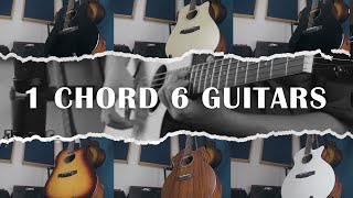 1 CHORD  6 PHOEBUS GUITARS [upl. by Trish]