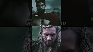 Leonidas of Sparta vs Rollo of Normandy 300 vikings crossover [upl. by Sasha799]