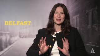 BELFASTs Caitriona Balfe  Tricks of the Trade Mastering a Belfast Accent [upl. by Stanfill]