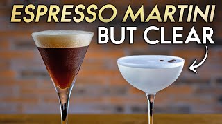 Clear Espresso Martini  New Technique [upl. by Irovi131]