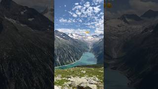 Two hours hiking and climbing ZILLERTAL ALPS TIROL shorts olpererhütte mountain hike nature [upl. by Oflodur]