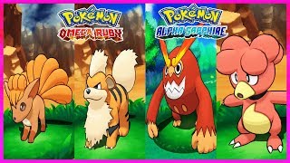 Pokemon OmegaRuby amp AlphaSapphire  VulpixGrowlitheDarmanitan amp Magby Locations [upl. by Levitt271]