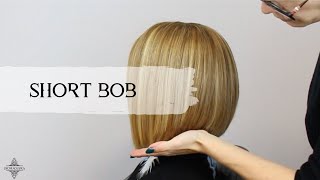 🌈 Te ENSEÑO Como hacer este CORTE de Pelo ESCALONADO Super Fácil ➡️ CORTE BOB [upl. by Eirod396]