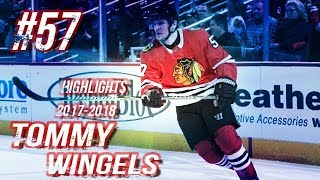 CHICAGO BLACKHAWKS 57 TOMMY WINGELS HIGHLIGHTS 1718 HD [upl. by Gower]